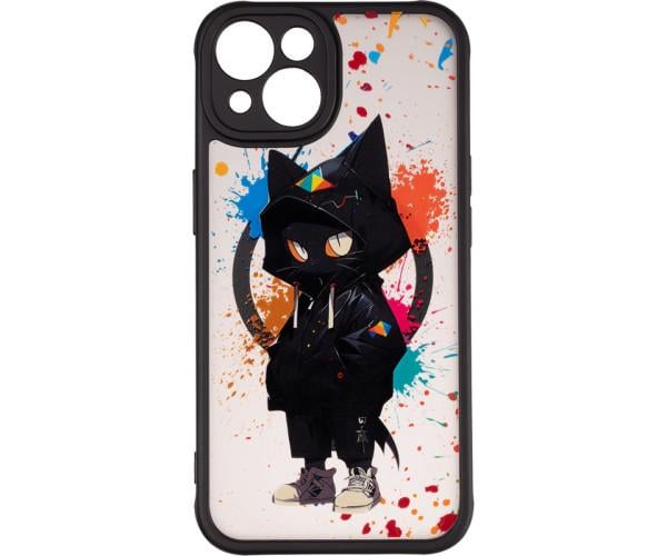 Чехол накладка Gelius Print Case UV (Magsafe) для iPhone 14, Gateway cat