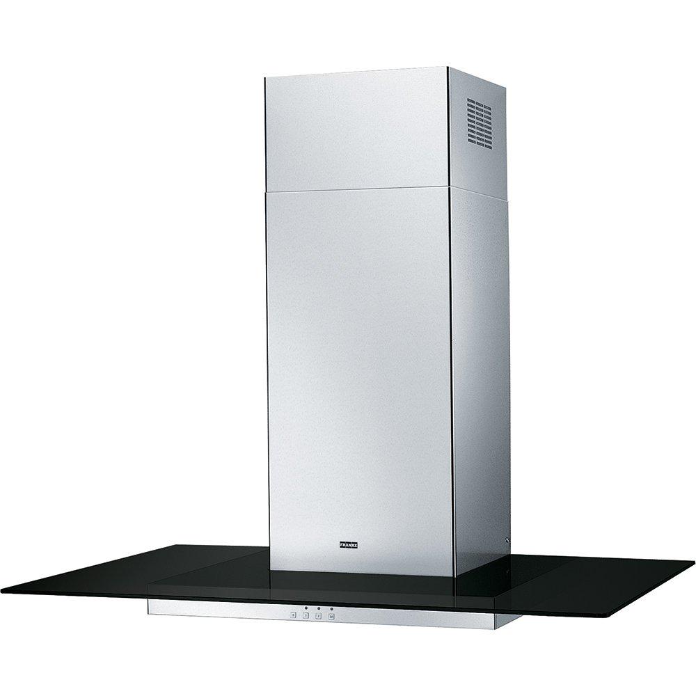 Кухонная вытяжка Franke Glass Linear FGL 9115 BK/XS нержавеющая сталь стекло настенный монтаж 90 см Черный (325.0541.094)