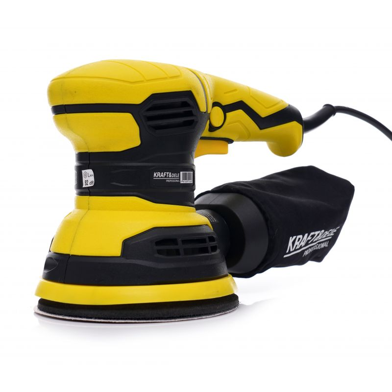 Ексцентрикова шліфмашина Kraft&Dele KD1695-Y 1200 Вт 125 мм 220 В