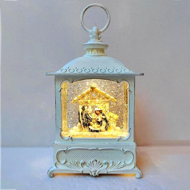 Ночник декоративный Новогодний Фонарь WDL-24008 Ночь Рождества USB/батарейки музыкальный с автоподдувом Белый (30344410) Ночник декоративный Новогодний Фонарь WDL-24008 Ночь Рождества USB/батарейки музыкальный с автоподдувом Белый (30344410)