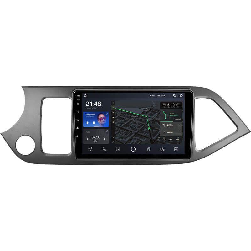 Штатна магнітола AMS T910 6+128 Gb Kia Morning 2 picanto 2011 - 2017 9"