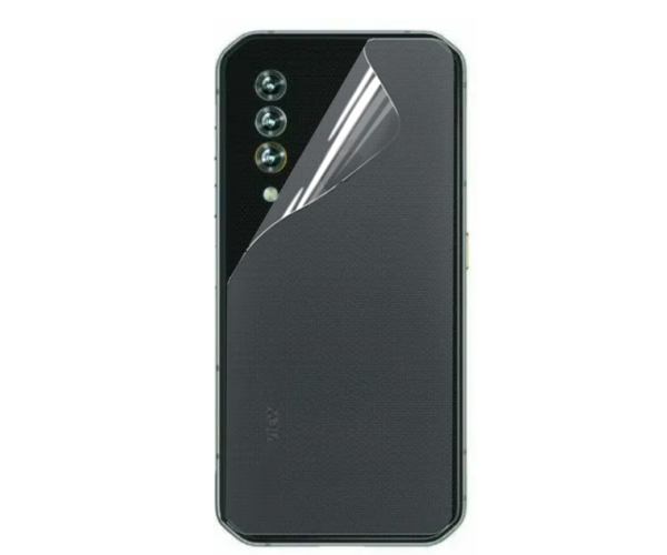 Пленка противоударная гидрогелевая Hydrogel Film для Blackview BL6000 Pro на заднюю панель Transparent