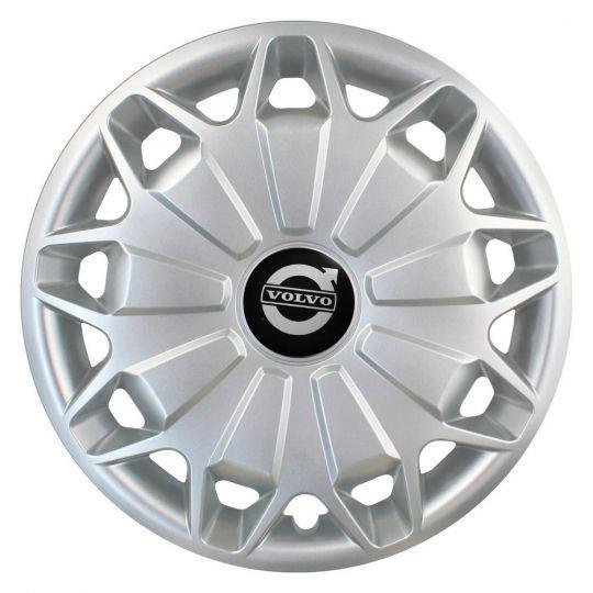 Автомобільні ковпаки SKS 338 R15 з логотипом Volvo 4 шт. Сріблястий Автомобільні ковпаки SKS 338 R15 з логотипом Volvo 4 шт. Сріблястий