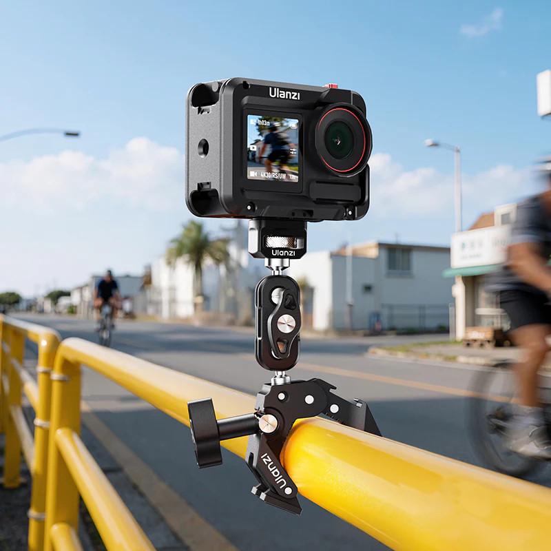 Держатель краб Ulanzi CO78 C084 для Magic Arm двушаровый для света камеры - фото 6