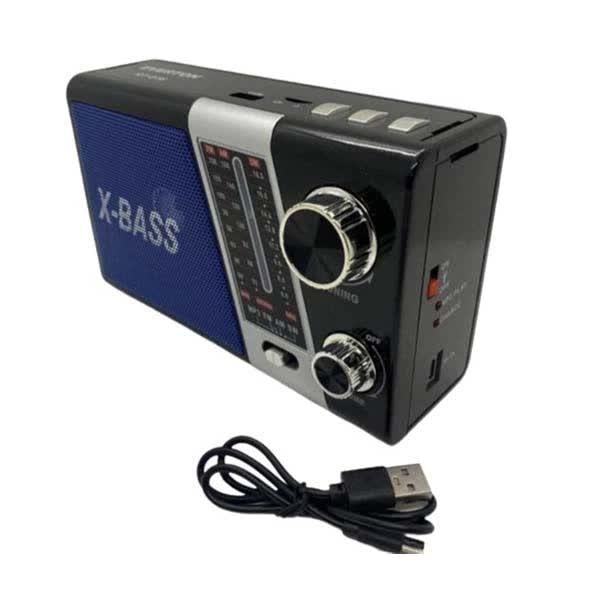 Радиоприемник портативный Everton RT-816 FM/AM/SW/Bluetooth/USB/фонарик (32510553)