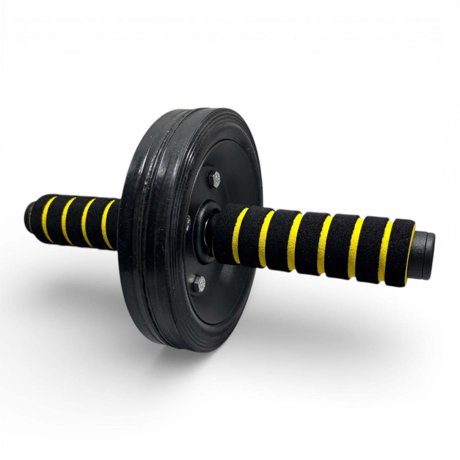 Ролик для пресса Миць колесо одинарное Черно-желтый бархат (31323888)