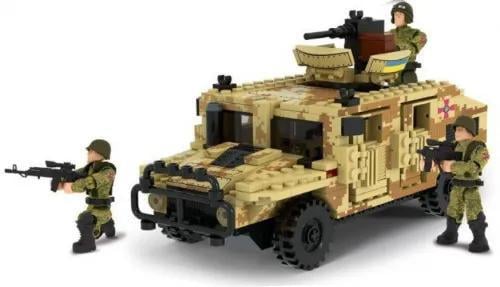 Конструктор Iblock Hummer Военная Техника 368 дет. (28443696)