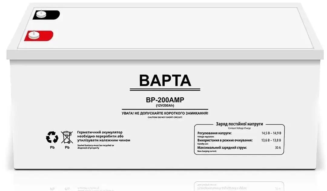 Аккумулятор гелевой резервный BAPTA BP-200AMP 200Ач (23447072)