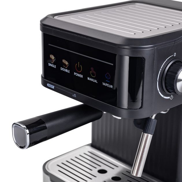 Кофеварка рожковая с капучинатором Sokany SK-04025 1,8 л профессиональная электрическая 850 Вт Черный - фото 6