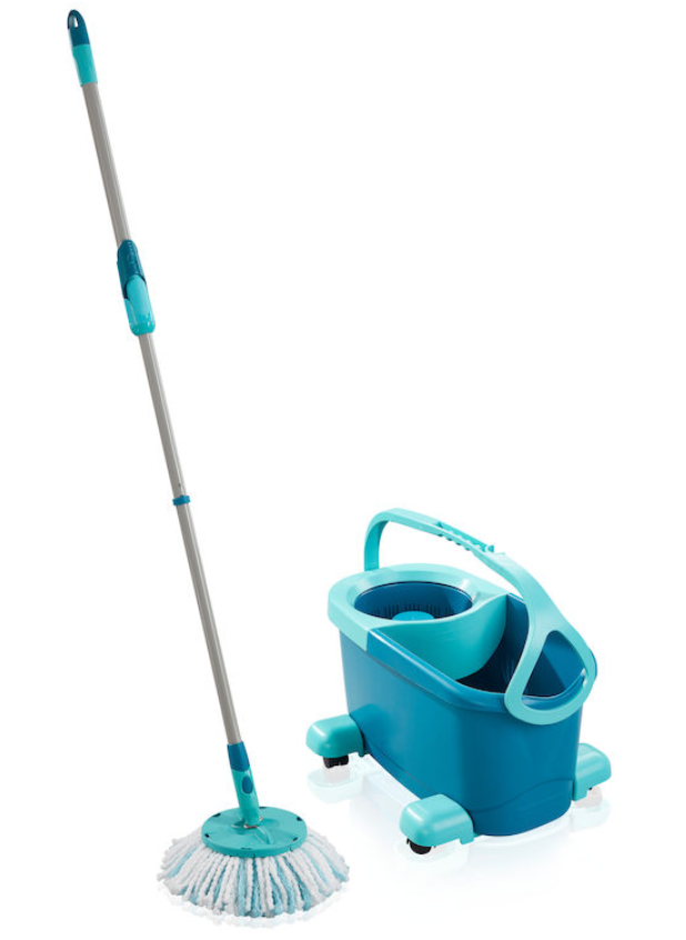 Набор швабра и ведро Clean Twist Mobile Disc Mop Ergo Set