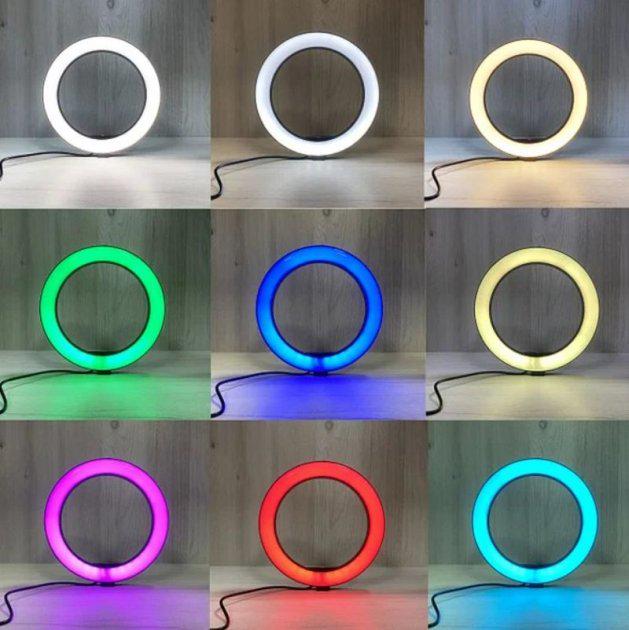 Селфі-кільце з RGB підсвічуванням Soft Ring Light MJ300 (1230) - фото 5