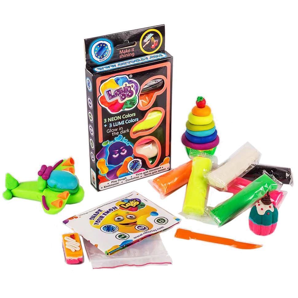 Набір тіста для ліплення Lovin 'Do Асорті 6 кольорів Люмі 41018 (RLT25674)