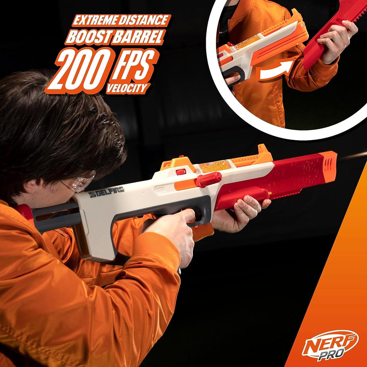 Бластер Nerf Pro Gelfire Ghost Bolt Action Blaster (F7632) - фото 3