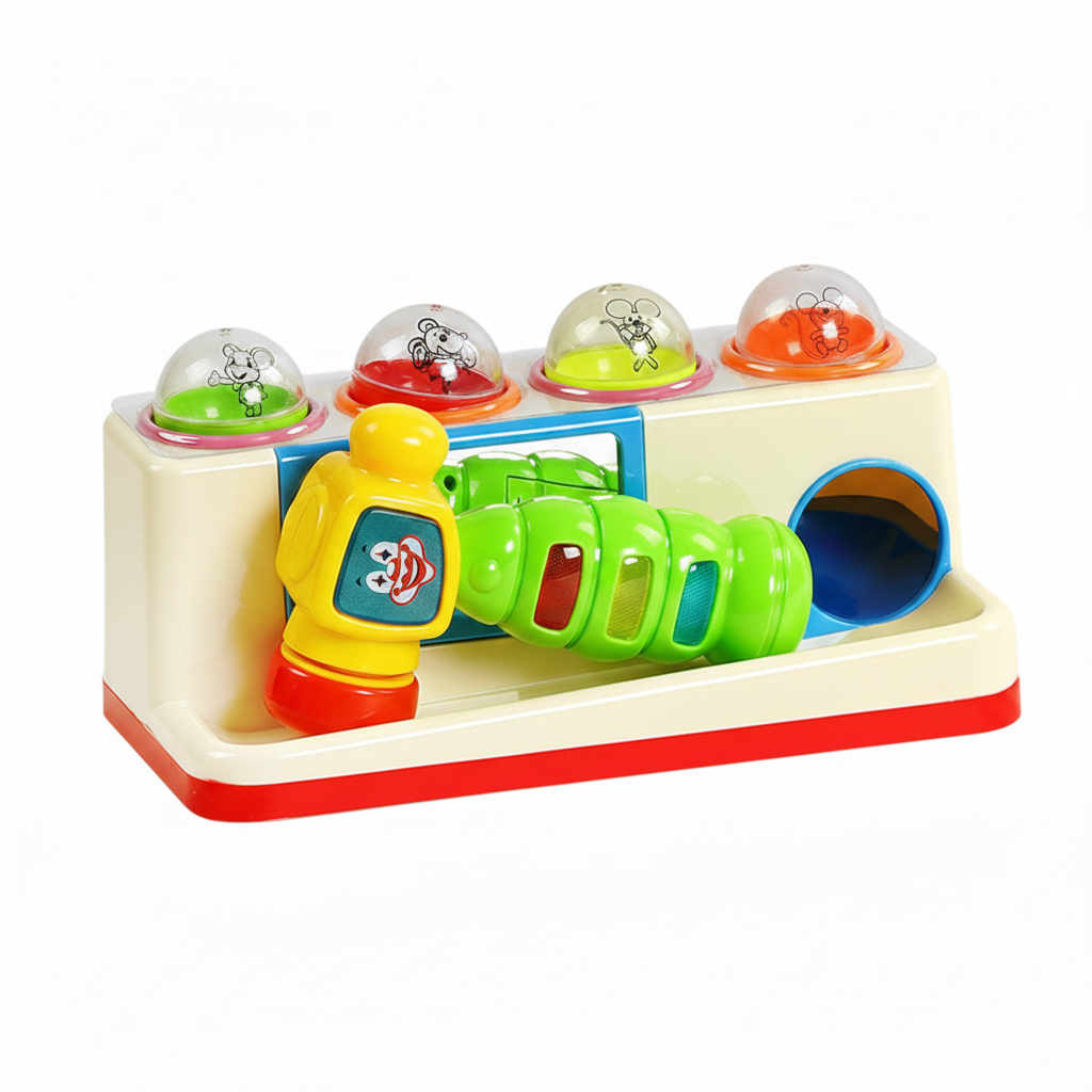 Игра с шариком TK Group 64485 музыкальный молоточек/стукалка/песенка/звуки (31917236)