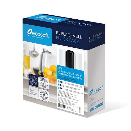 Комплект картриджів 1-3 Ecosoft/постфільтр Ecosoft - фото 2