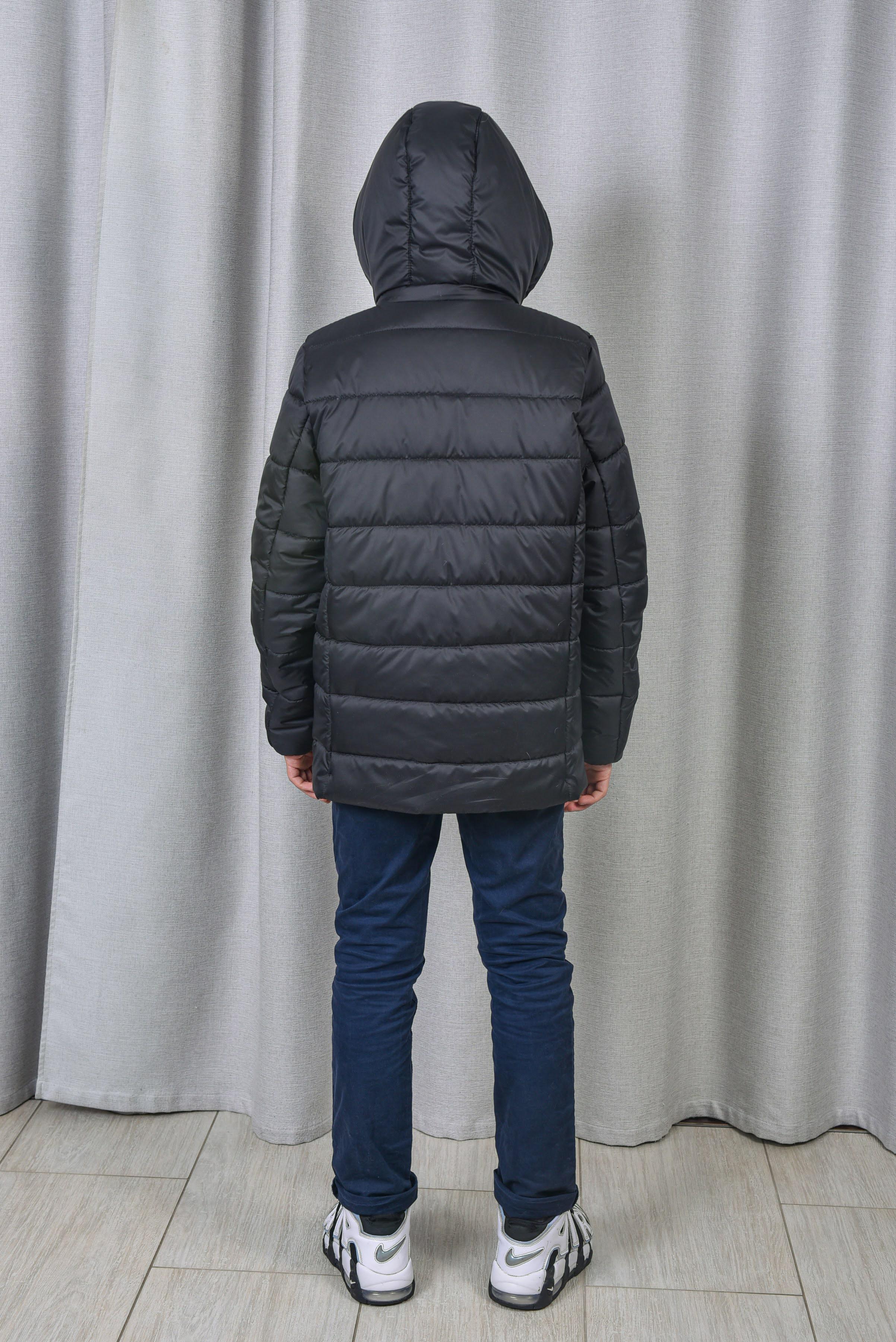 Куртка для хлопчика демісезонна Kangaroo 146-152 см Чорний (PL-93647-152ч) - фото 8 Куртка для хлопчика демісезонна Kangaroo 146-152 см Чорний (PL-93647-152ч) - фото 8