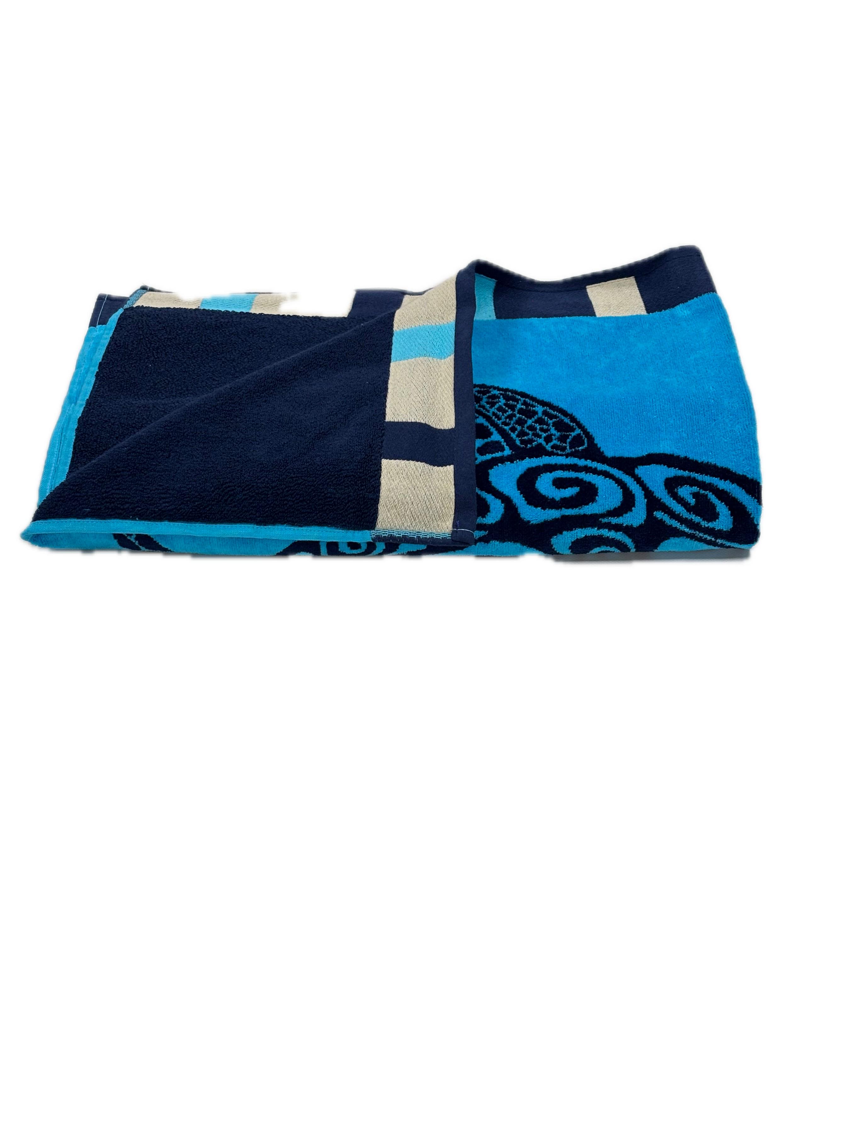 Полотенце пляжное Le Comptoir de la plage Bellia 100x175 см One size Голубой (ZIK0000028132) - фото 3 Полотенце пляжное Le Comptoir de la plage Bellia 100x175 см One size Голубой (ZIK0000028132) - фото 3