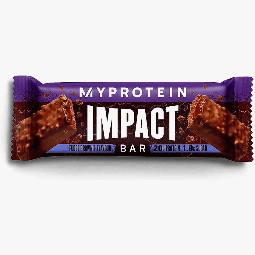 Батончик Impact Protein Bar Fudge Brownie 64 г (00000035204) - фото 1