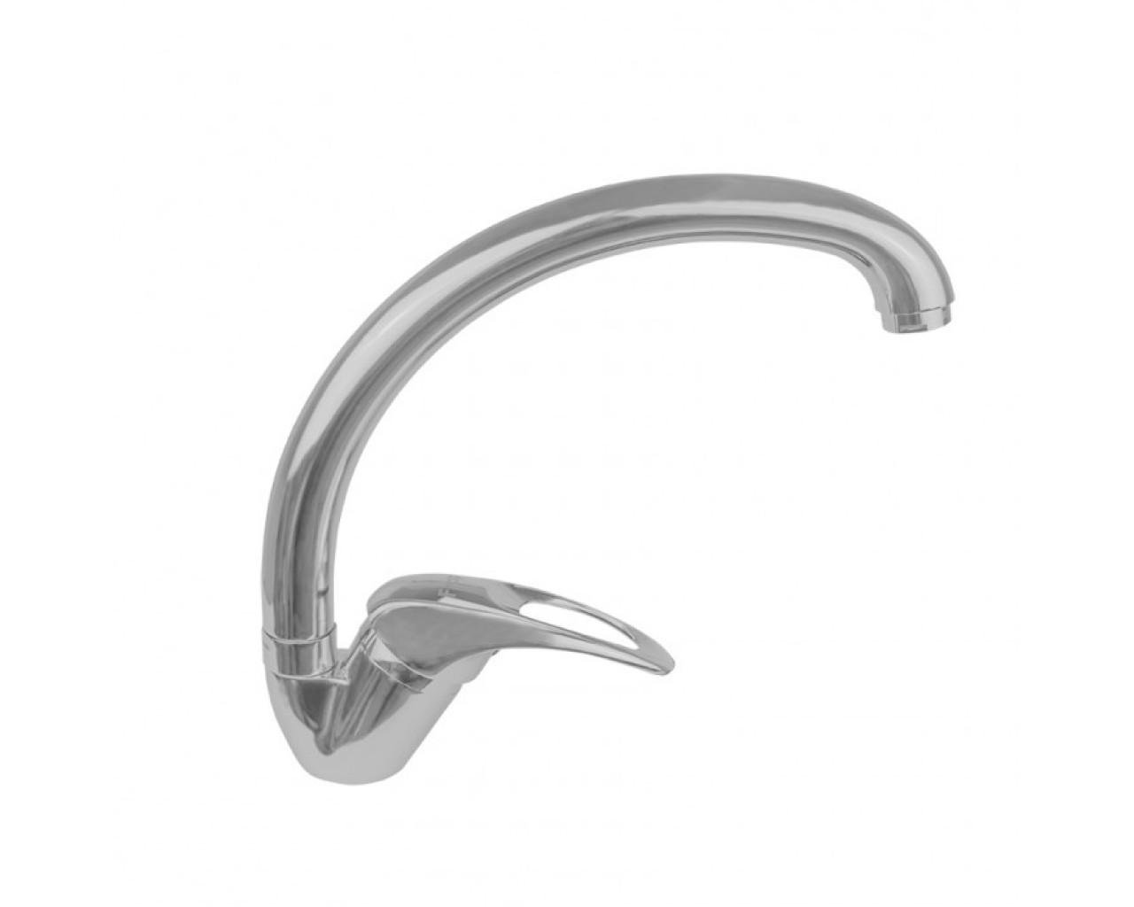 Змішувач для кухні Frap F4102-B 1035849 одноважільний Хром (102216) Змішувач для кухні Frap F4102-B 1035849 одноважільний Хром (102216)