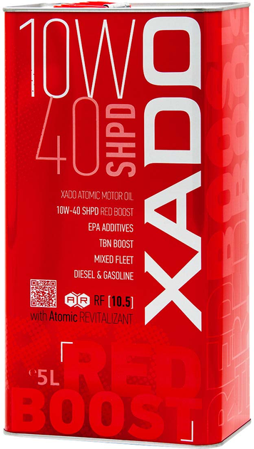 Масло напівсинтетичне XADO DIESEL 10W-40 SL/CF 5 л (225041)