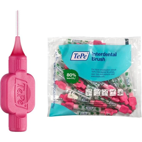 Ершики межзубные TePe Original 0,4 мм 25 шт. Розовый (6770)