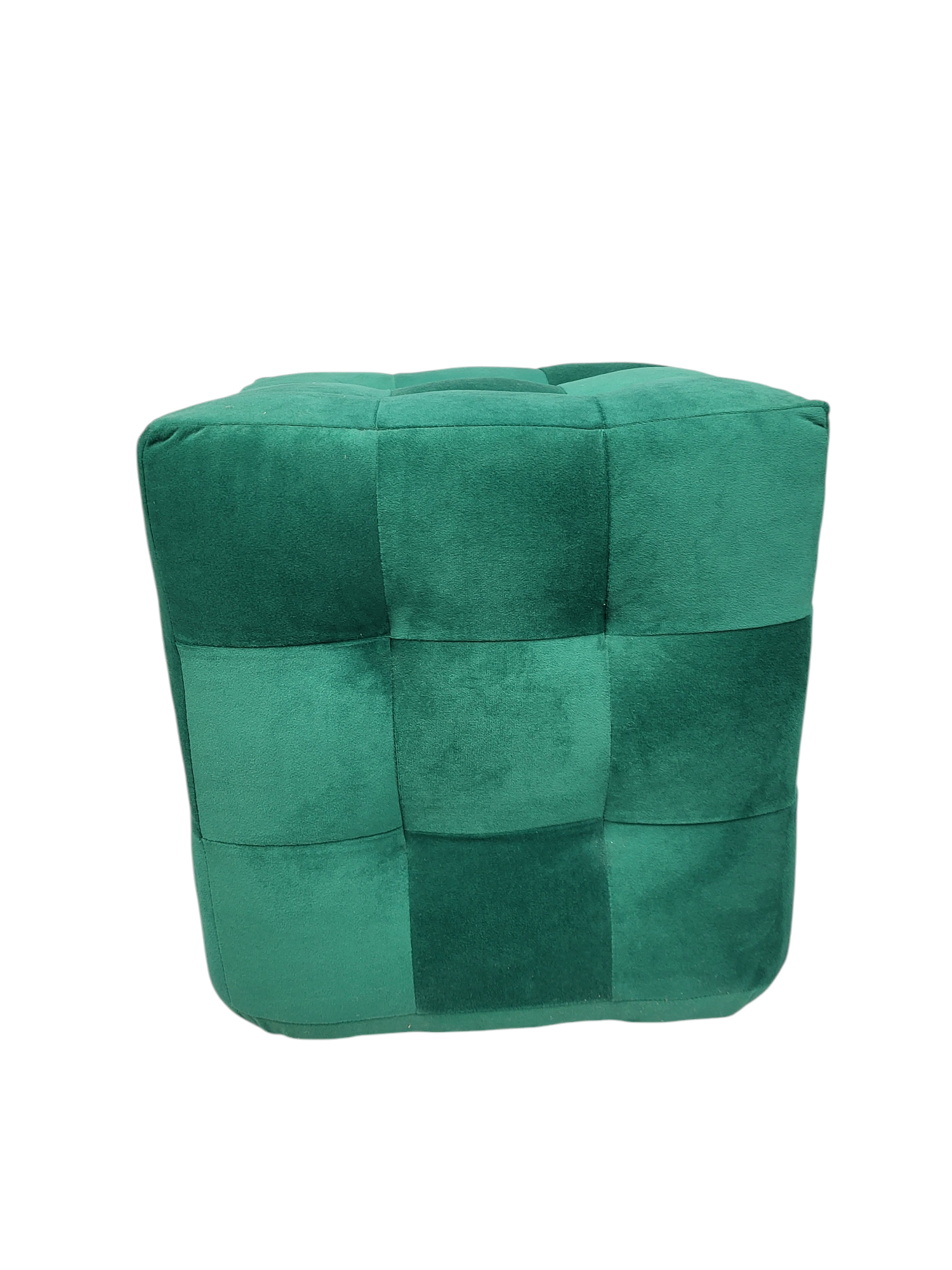 Пуф из велюра 40х40х40 см Зеленый (1652903510) - фото 3 Пуф из велюра 40х40х40 см Зеленый (1652903510) - фото 3