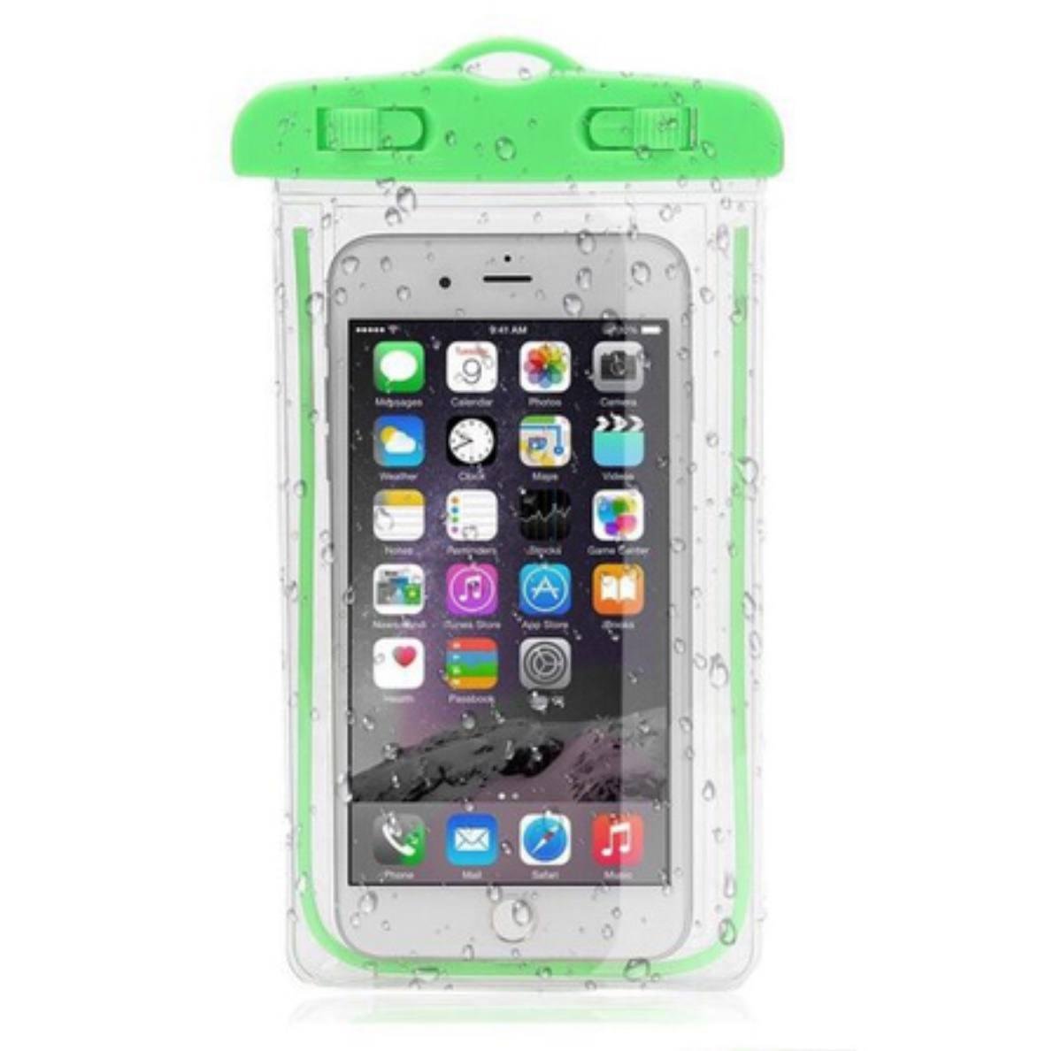 Водонипронецаемый чехол для телефона WP1 Зеленый