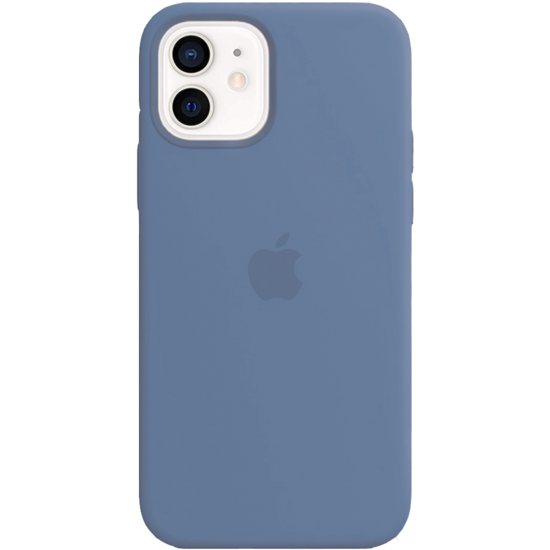 Чехол GoVern Silicone Case Full для Apple iPhone 12 Azure