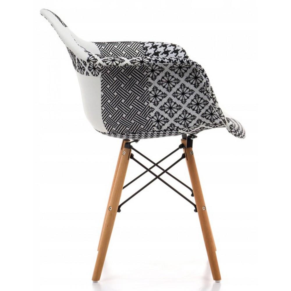 Стул для кухни обеденный Bonro В-437 PW02 PATCHWORK (42300084) - фото 7 Стул для кухни обеденный Bonro В-437 PW02 PATCHWORK (42300084) - фото 7