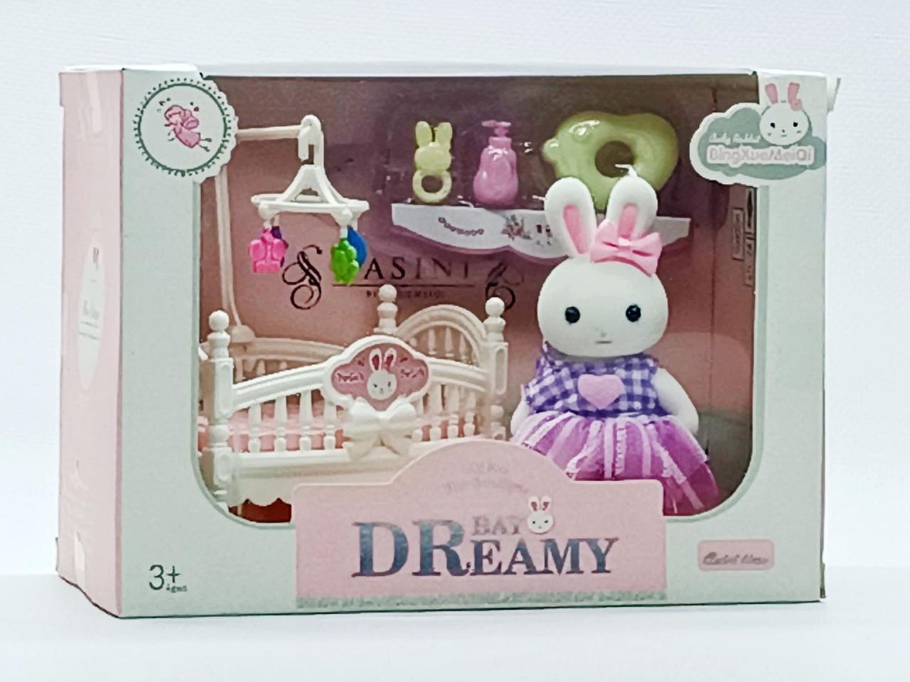 Набір флоксових тварин By Dreamy 6621-2 кролик з ліжечком