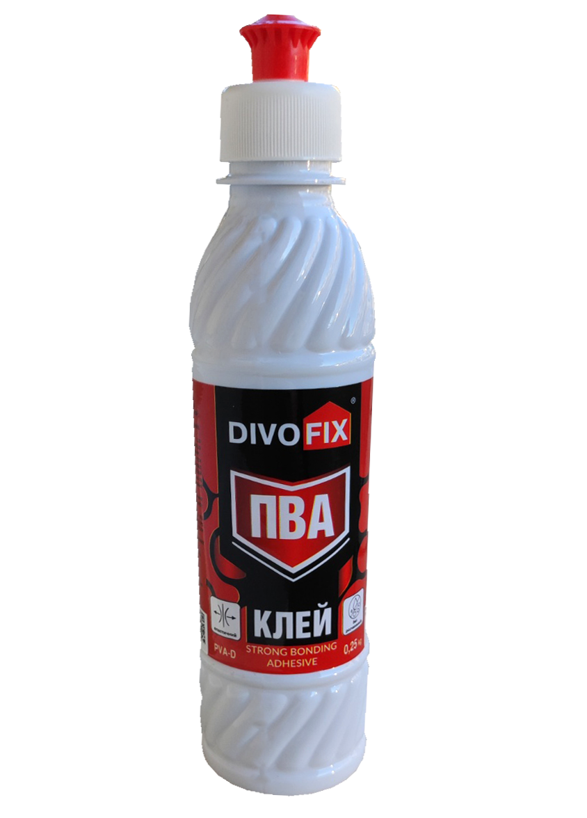 Клей ПВА-Д крепкий 250 г (41727)