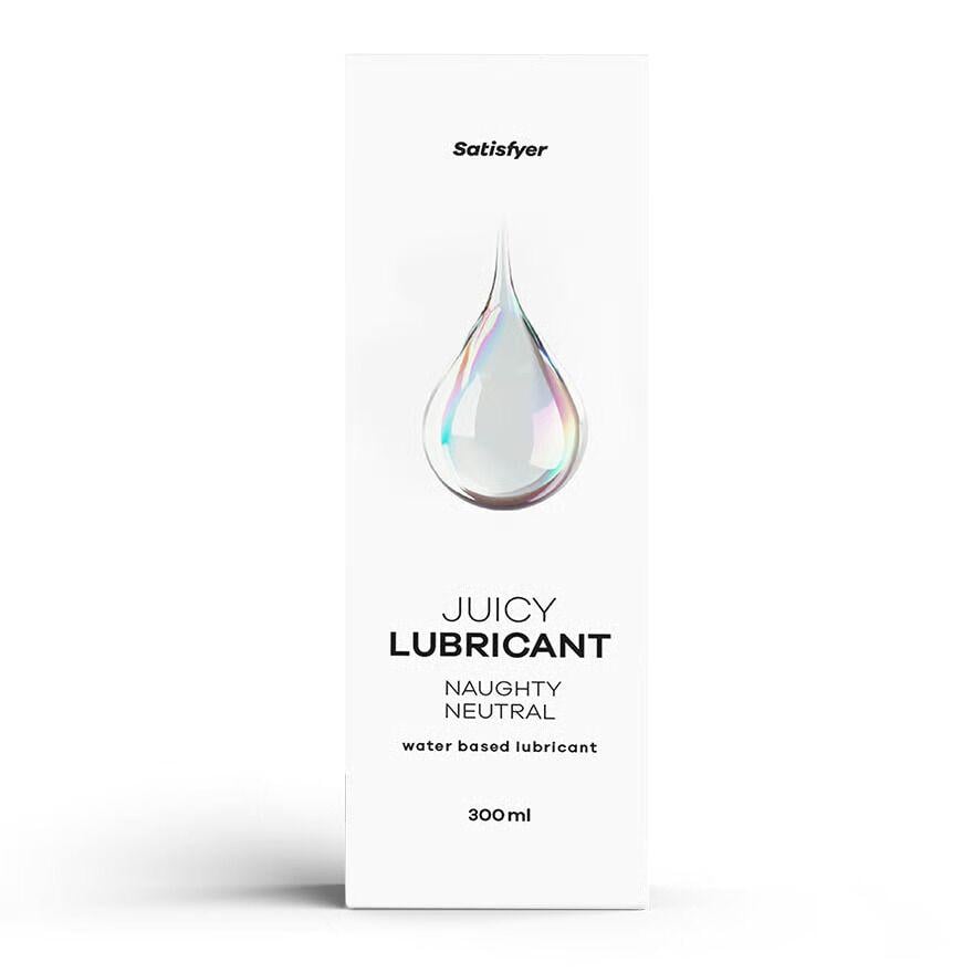 Лубрикант на водной основе Satisfyer Juicy Lubricant Naughty Neutral Water Based 300 мл (SX2713)