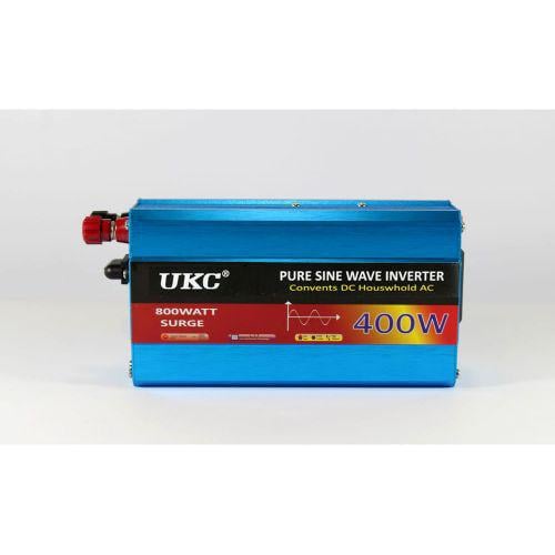 Инвертор преобразователь с чистой синусоидой UKC AC/DC 12 V 400 W (005023)