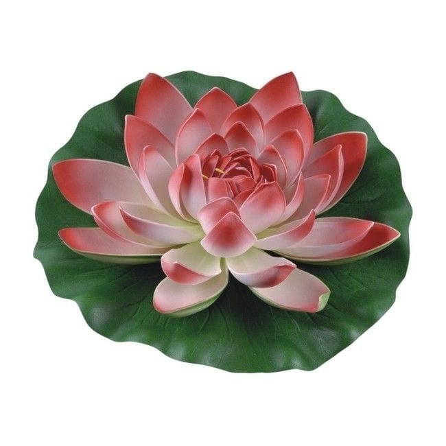 Лилия водная искусственная Flora Greenmill 28 см Красный (GW7215)
