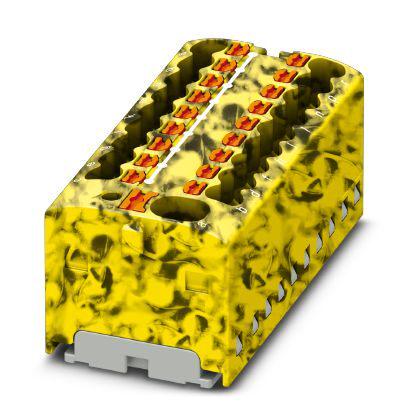 Розподільний блок Phoenix Contact PTFIX 4/18X1,5-FE 450В 17,5A Push-in Жовто-чорний (1047429)