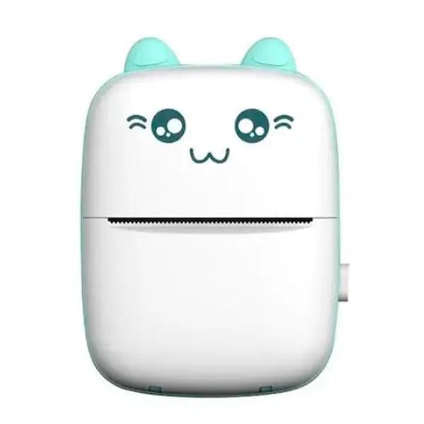 Термопринтер для детей Mini Blue с беспроводным подключением Термопринтер для детей Mini Blue с беспроводным подключением