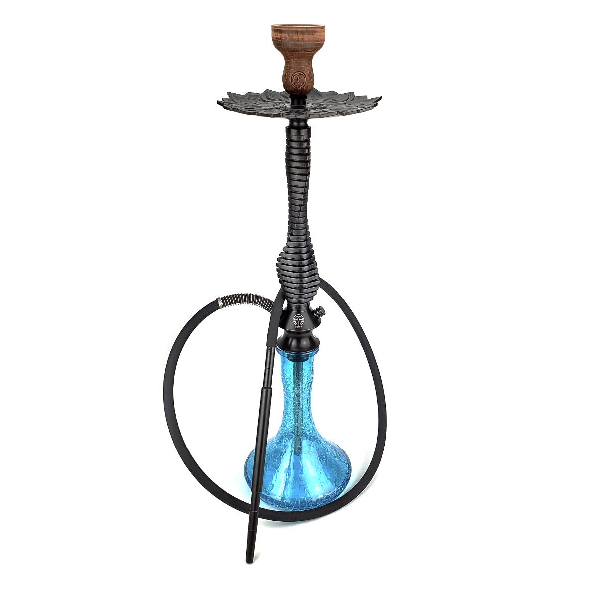 Кальян Karma Hookah 3.0 Black с колбой Craft Crash Blue (034-255)