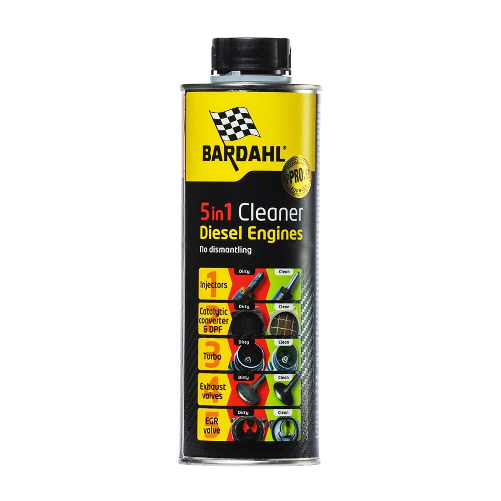 Очищення дизельного двигуна Bardahl DESEL CLEANER 5 In 1 0,5 л (9357B)