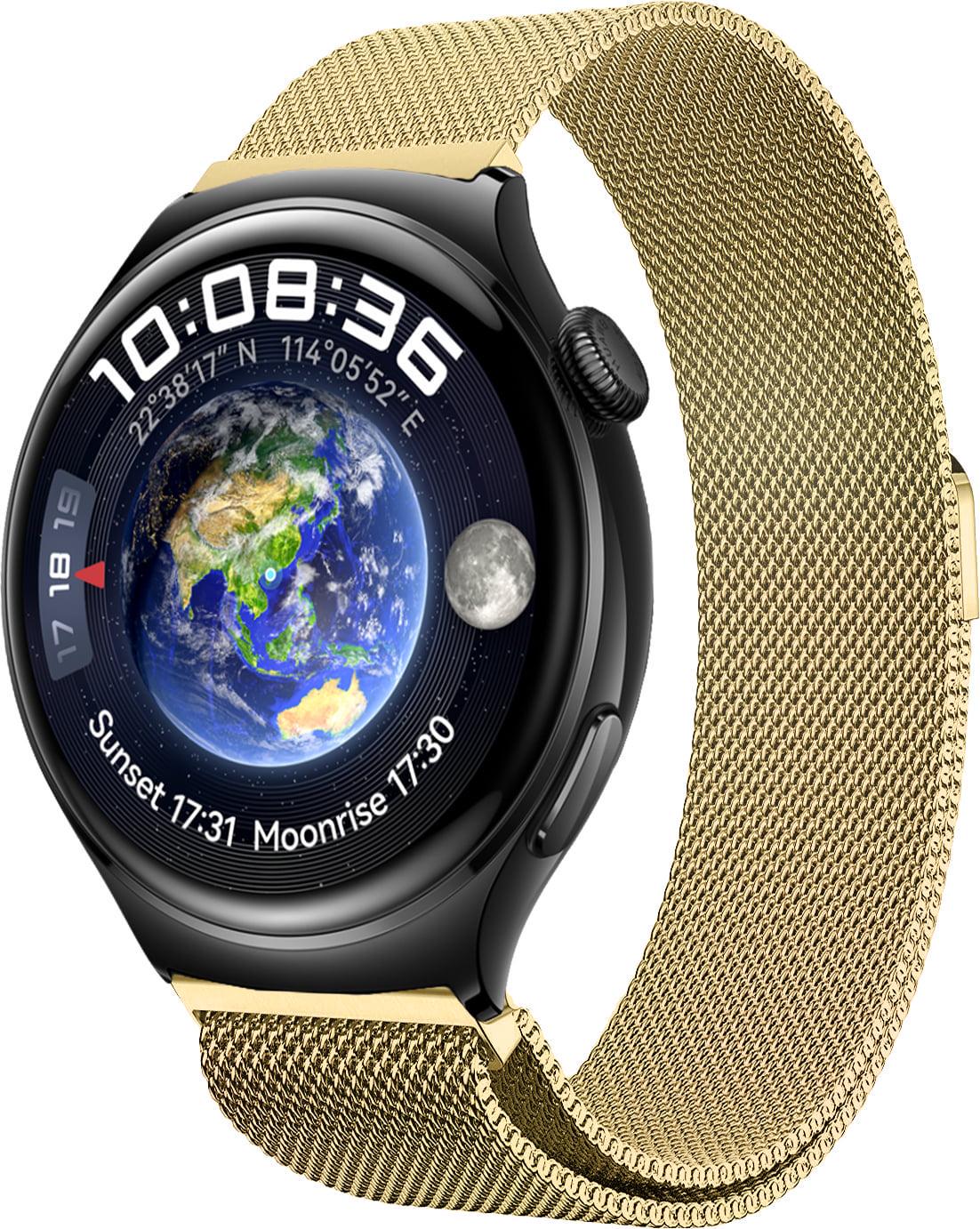 Петля міланська Milano для Huawei Watch 4/4 Pro Gold (38617-2A) Петля міланська Milano для Huawei Watch 4/4 Pro Gold (38617-2A)
