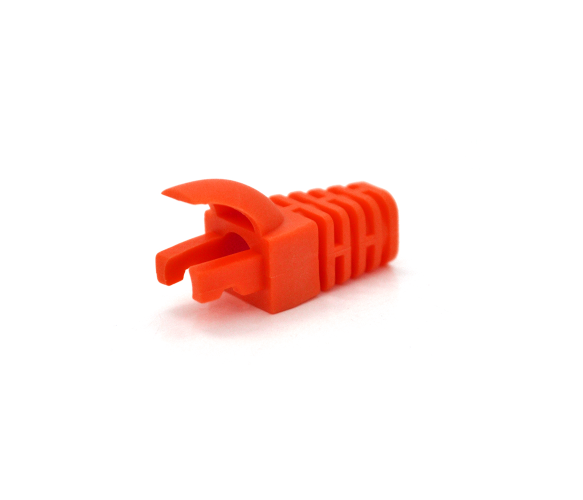 Колпачок изолирующий VOLTRONIC RJ-45 Cat.5/Cat.6 100 шт. Red (14701)