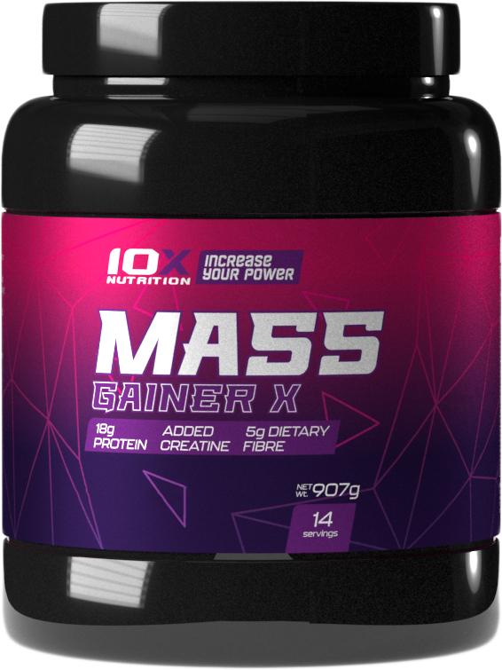 Гейнер 10XNutrition Mass Gainer X 900 г 14 порций Vanilla Cream