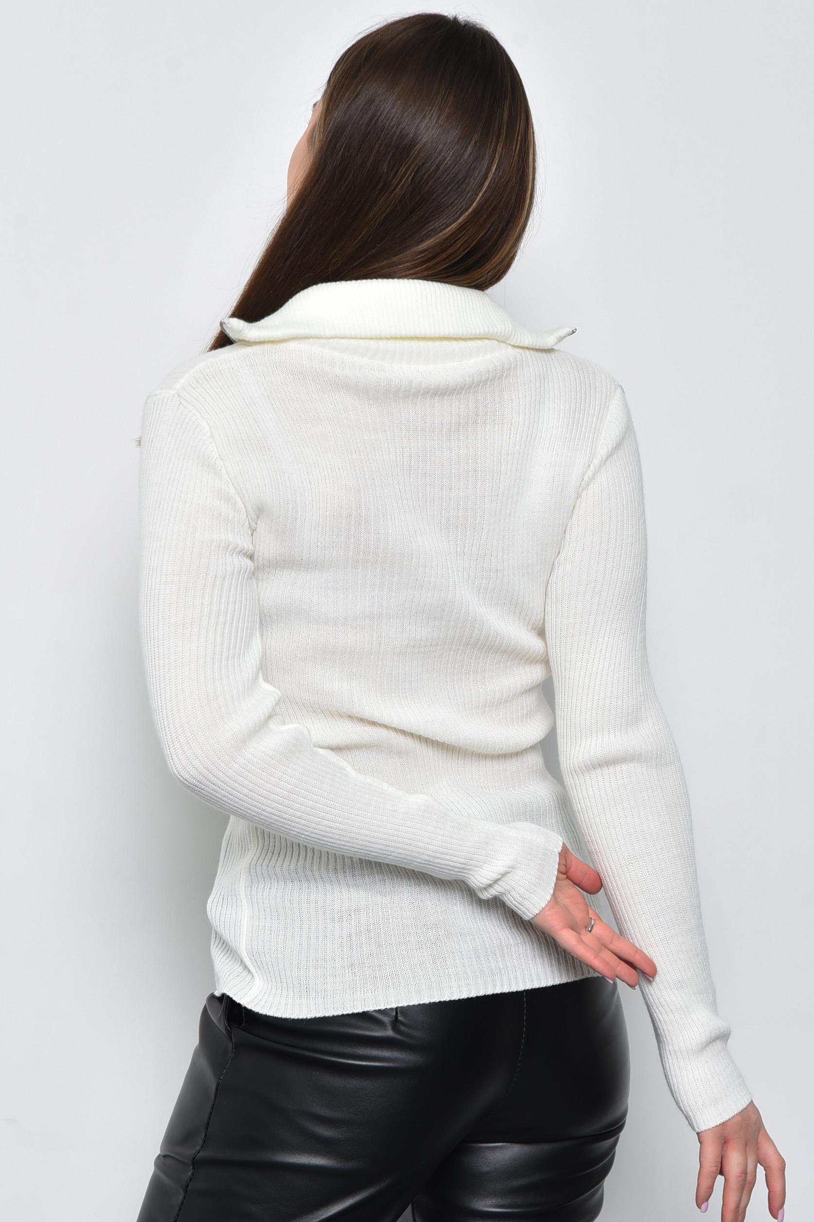 Гольф жіночий акрил S-XL Молочний (169996) - фото 3