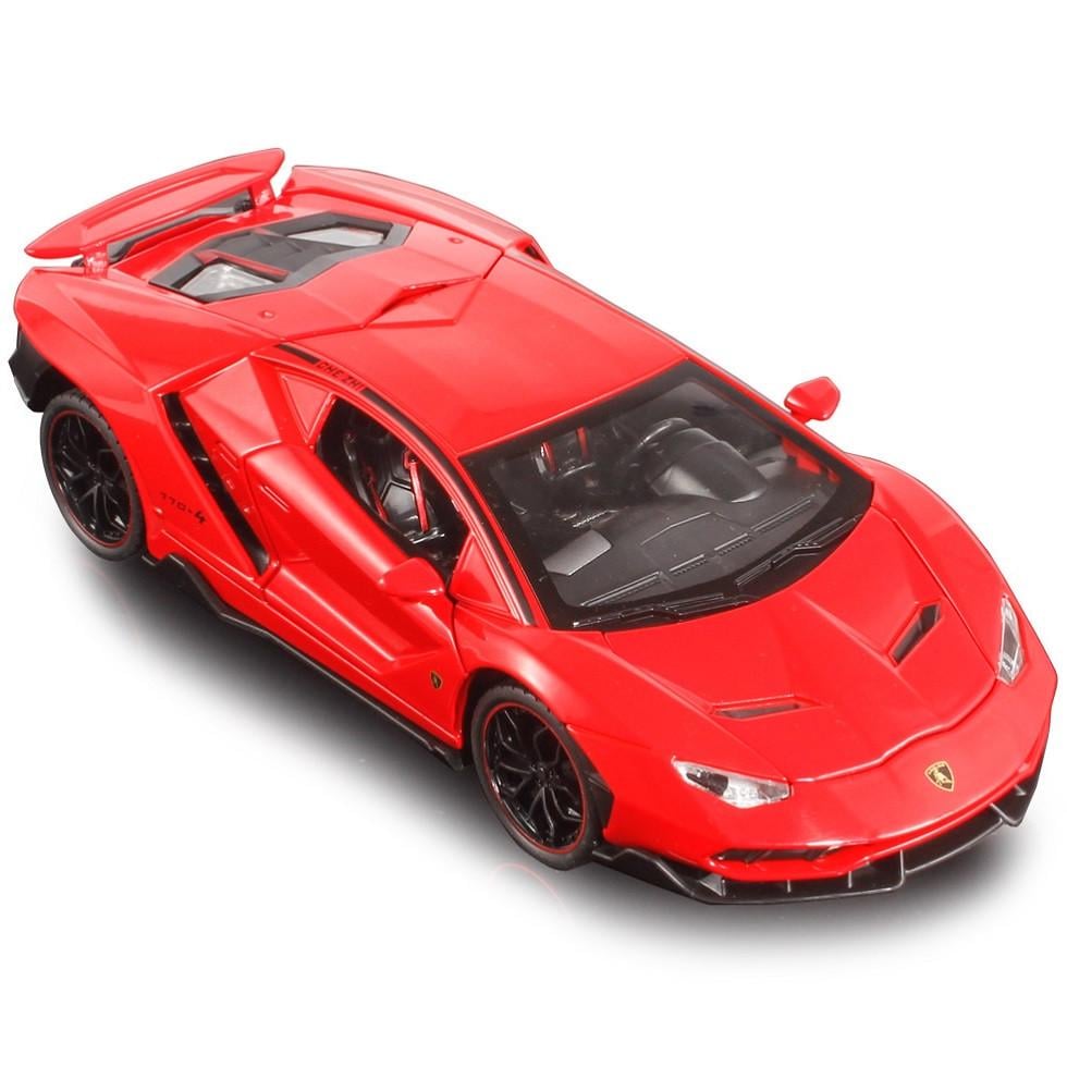 Игрушечная машинка металлическая Lamborghini LP 770-4 модель коллекционная (28443867)