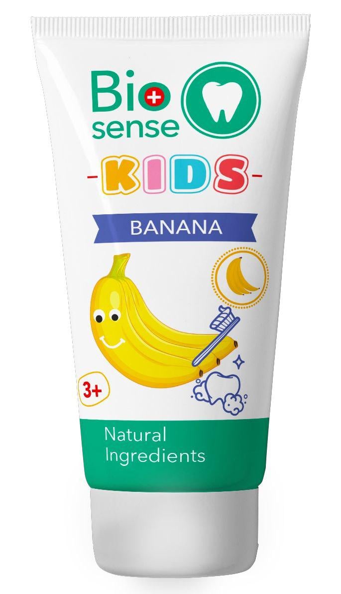 Зубна паста дитяча Banana Biosense 50 мл (2872217129)