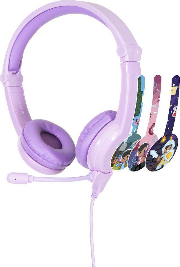 Навушники з мікрофоном BuddyPhones Galaxy 3 Plus Purple (BP-GALAXY-PURPLE)