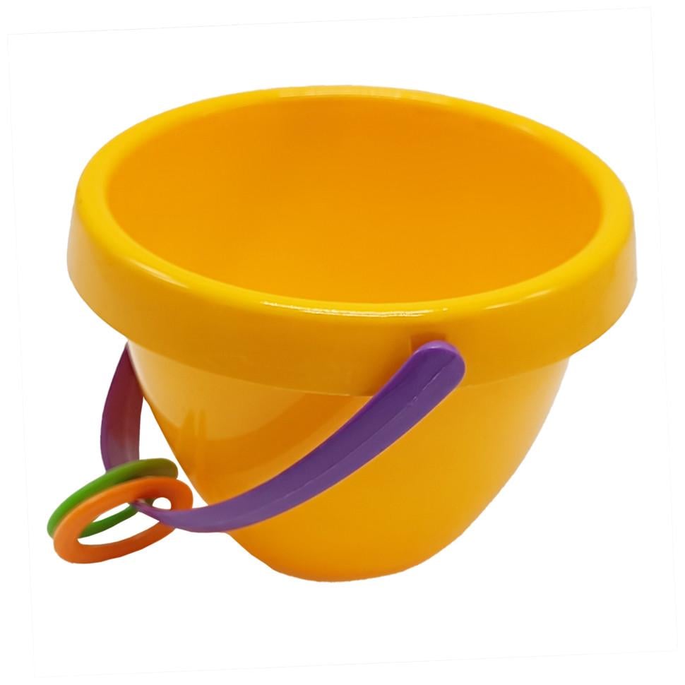 Игрушка для песочницы ведерко Colorplast Латаття от 3 лет Желтый (IS-183-S-263)
