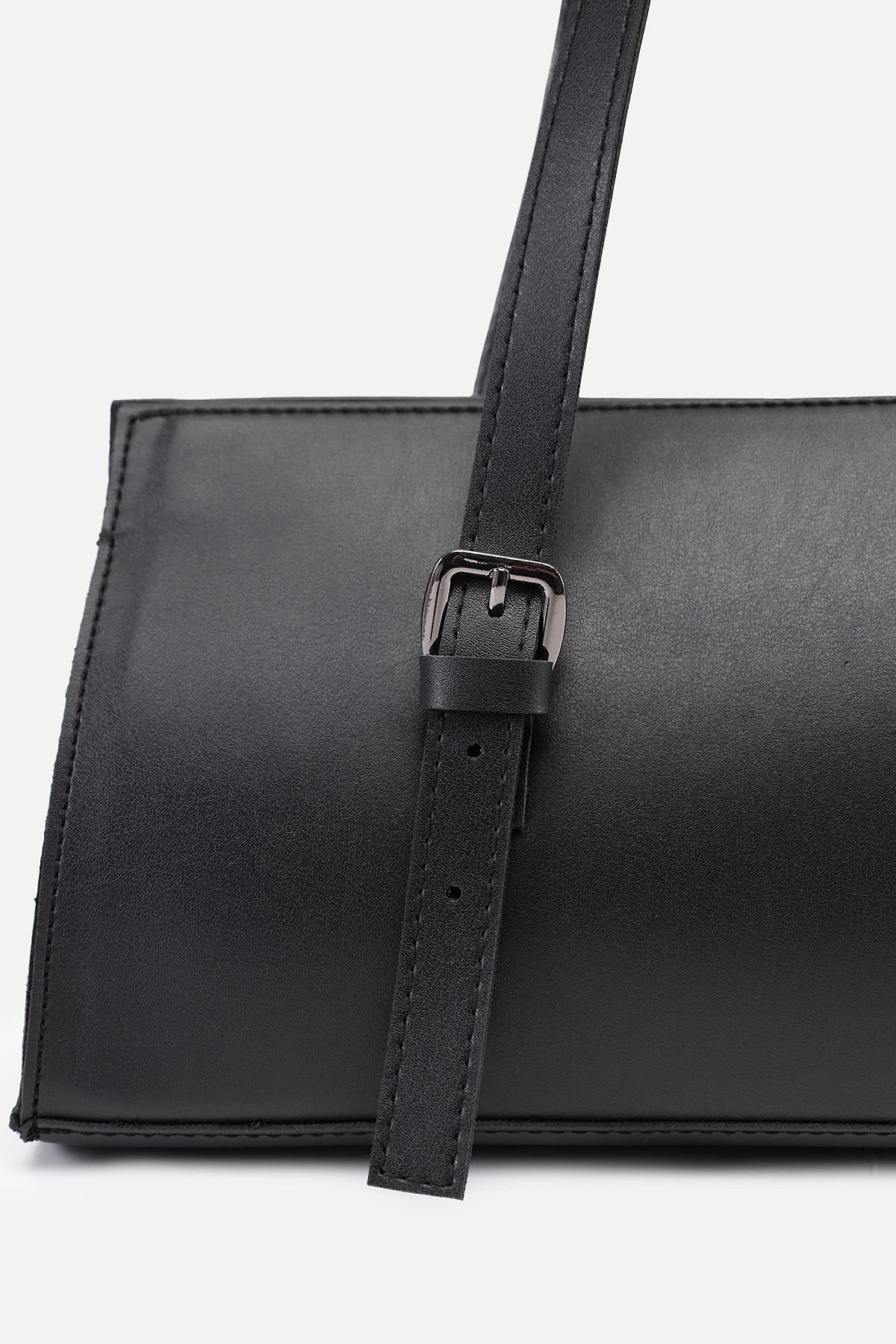 Сумка женская Черный (ЦБ-00283074) - фото 3 Сумка женская Черный (ЦБ-00283074) - фото 3