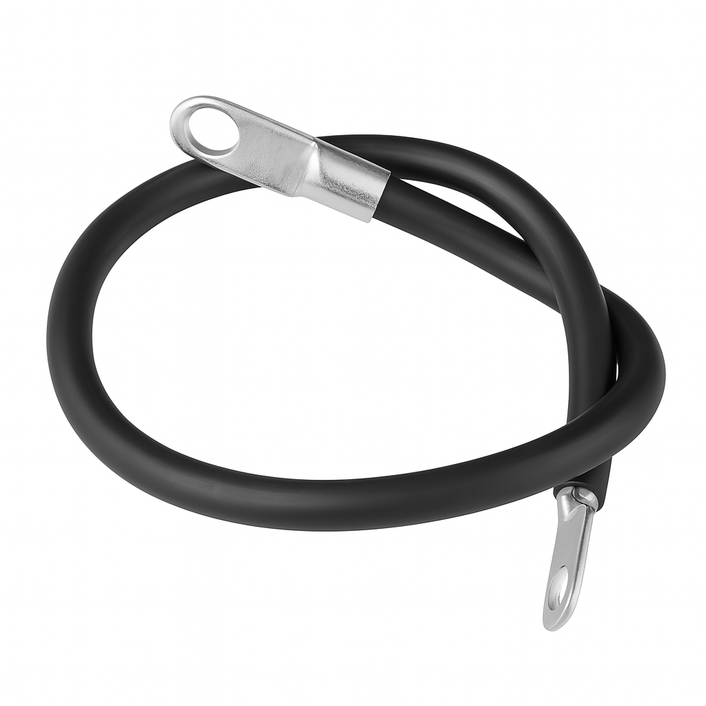 Кабель питания отрицательный Pytes V5° от аккумулятора до инвертора 2 м M6/M10 (609863)