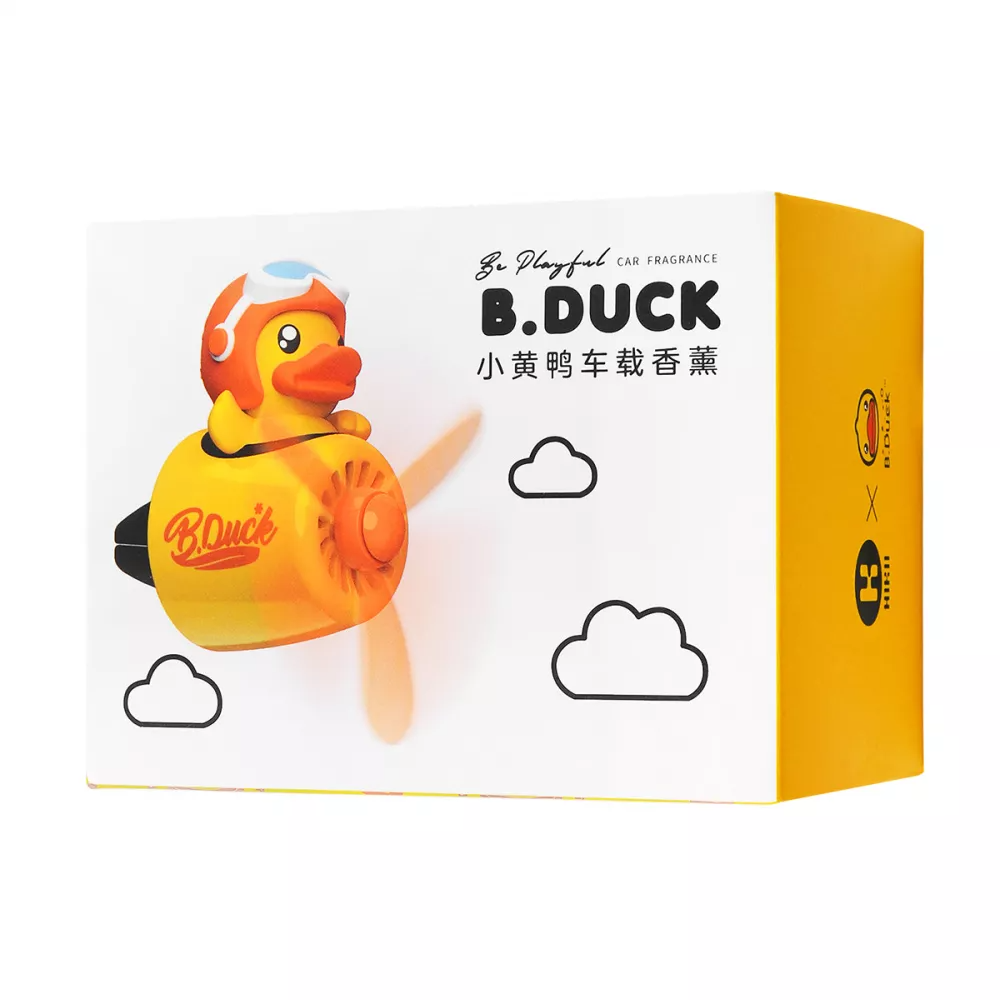 Ароматизатор для автомобиля Pilot Duck на решетку воздуховода Yellow (545465)