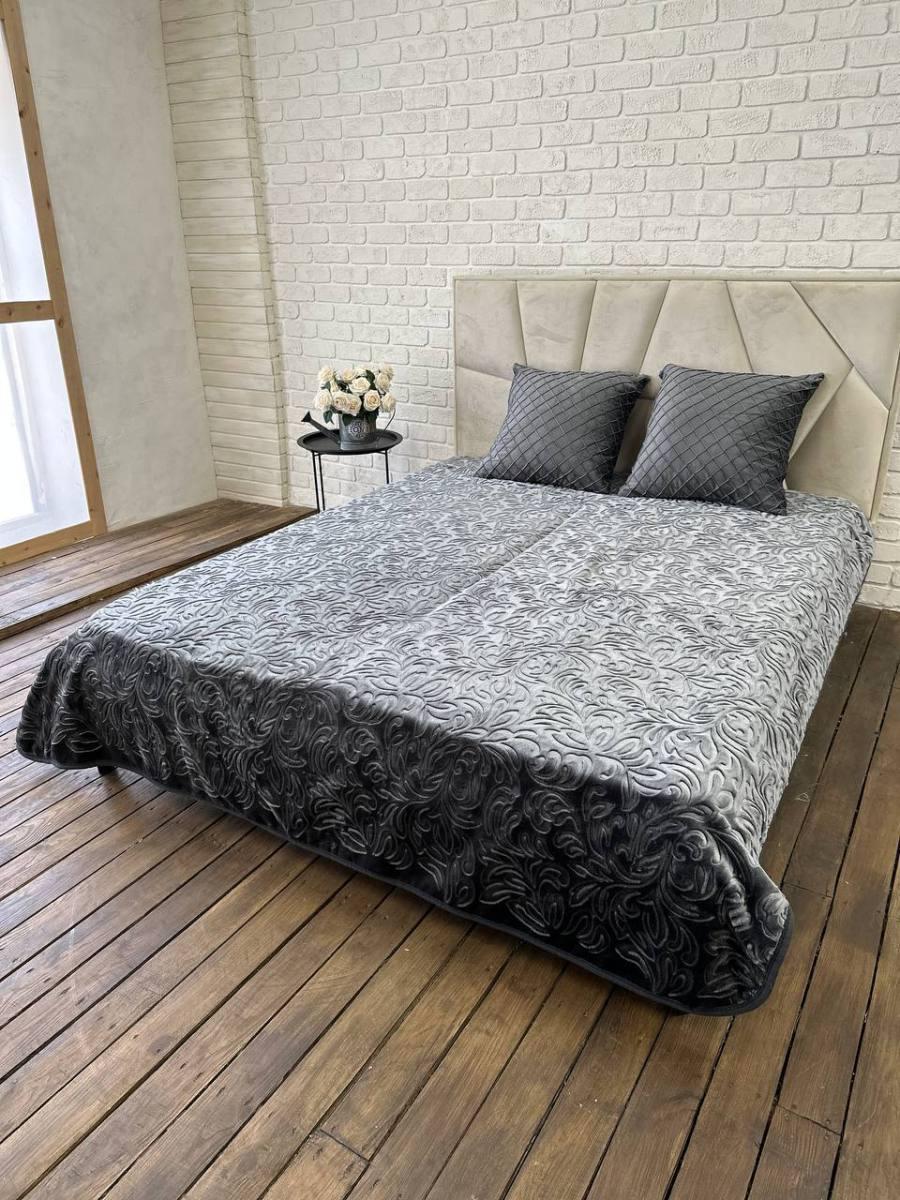 Плед м'який 210х230 см (Д-plush-pled-004) - фото 4